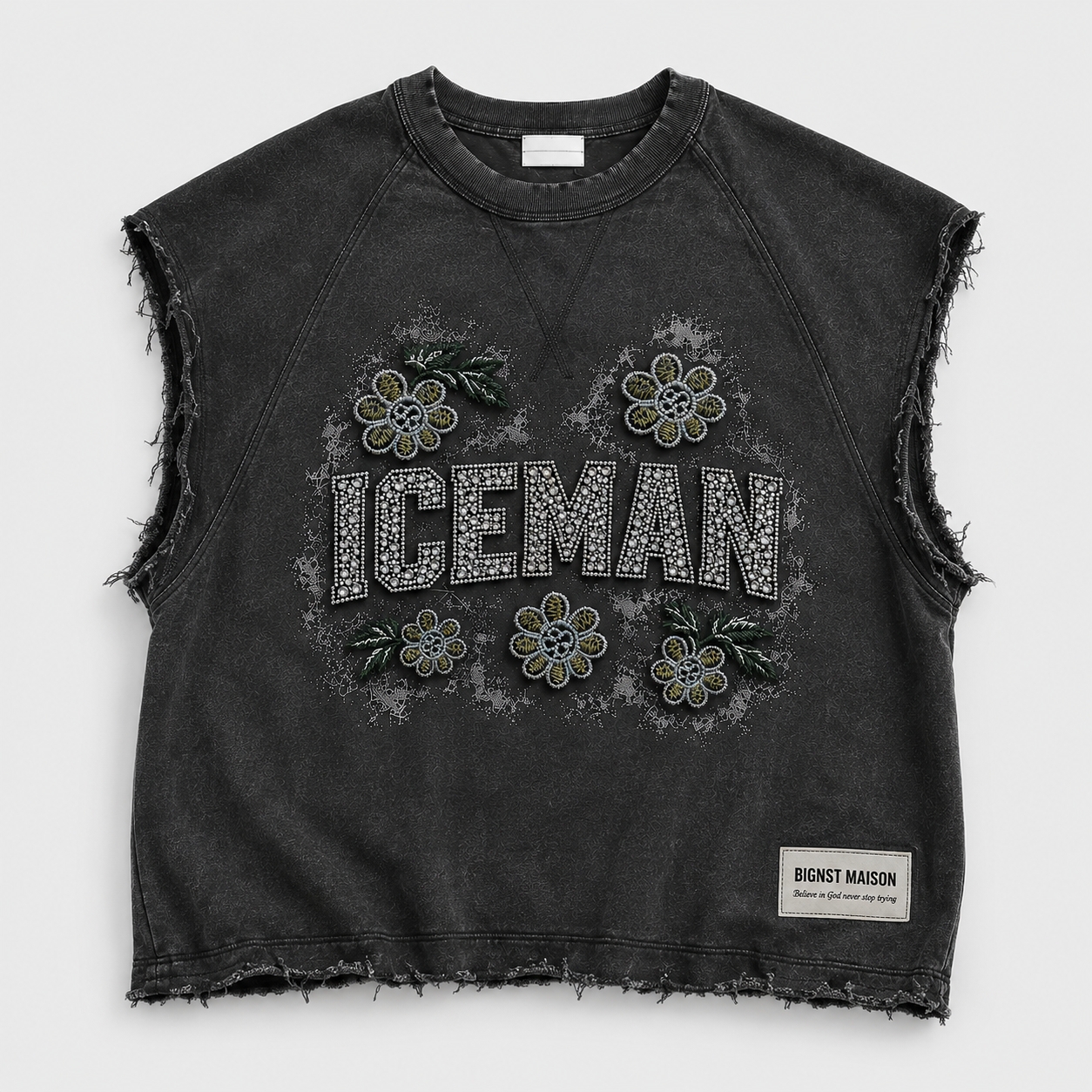 ICEMAN Vest — Onyx Bloom